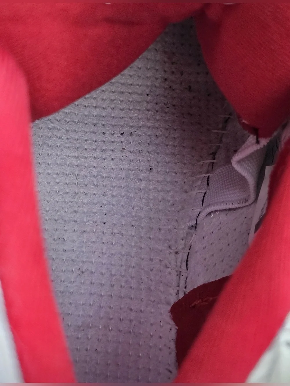 Jordan 11 Style Red White High Top Sneakers Size 7